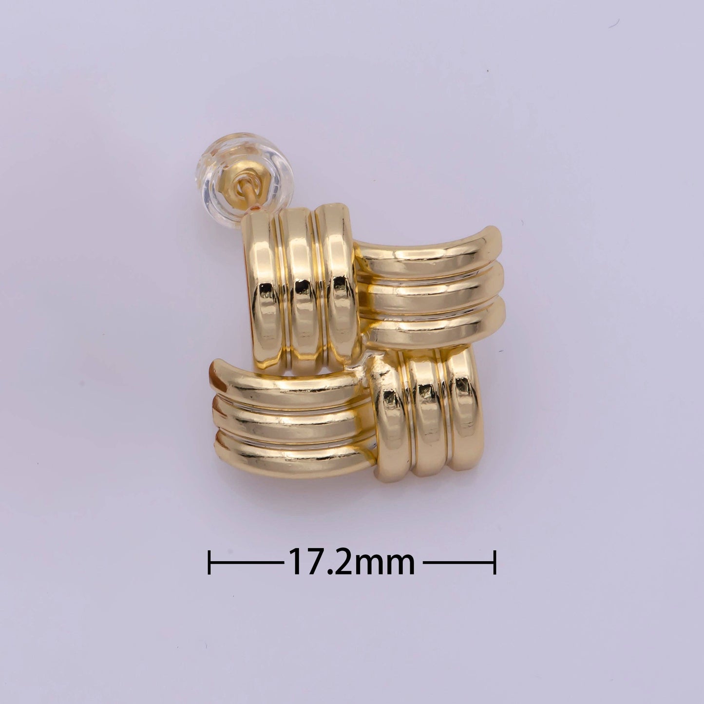 Classic Woven Knot Post Stud Earring 65.00
