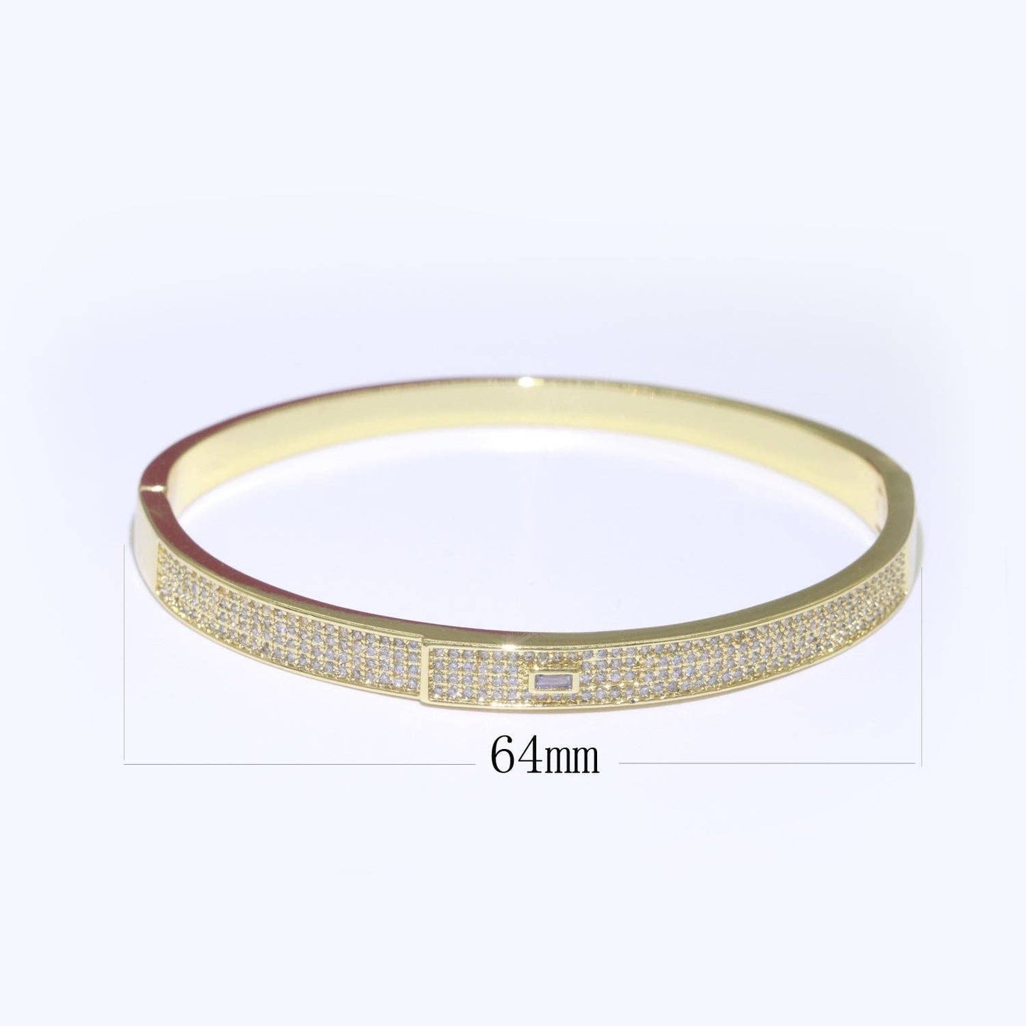Micro Pave Bangle 95.00