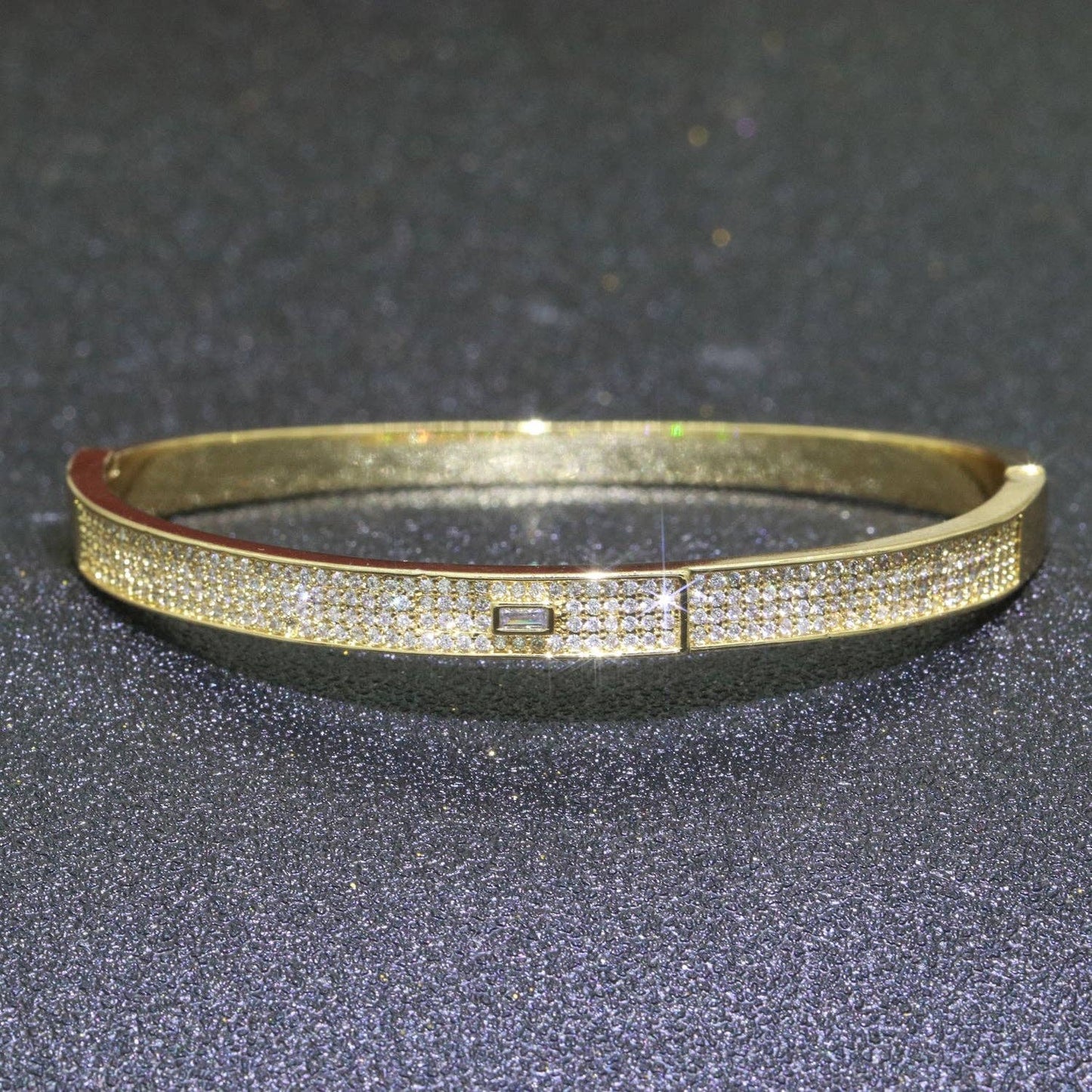 Micro Pave Bangle 95.00