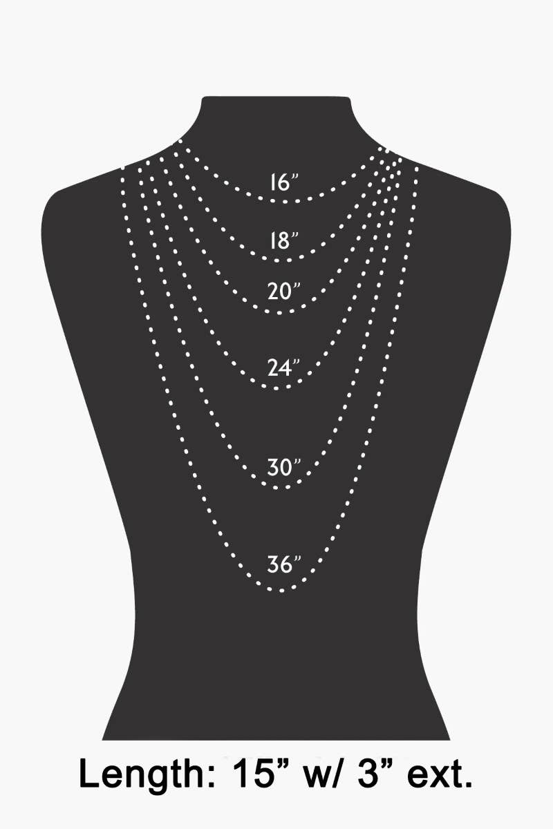 Anarchy Street - Intricate Layered Oval Chain Necklace: G