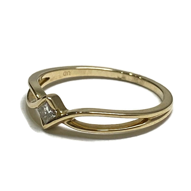 Princess cut Diamond & 10k Gold Ring .10ct Dia 1250.00