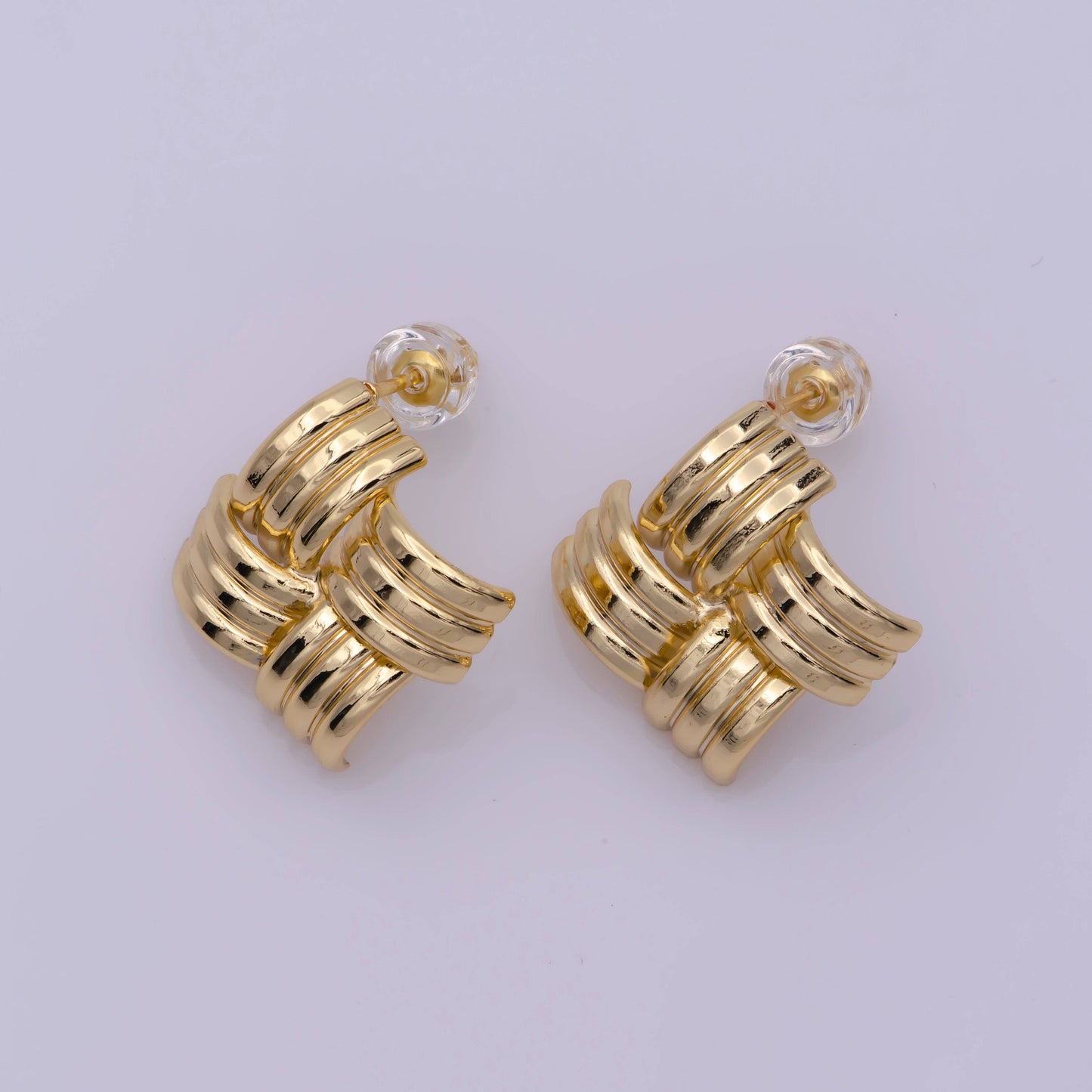 Classic Woven Knot Post Stud Earring 65.00
