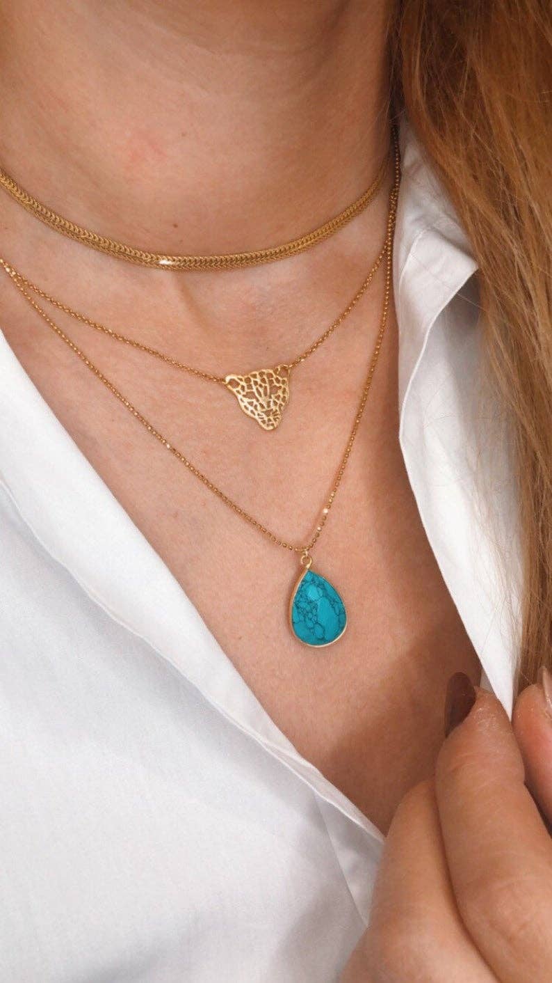 Tiger Charm Necklace 50.00
