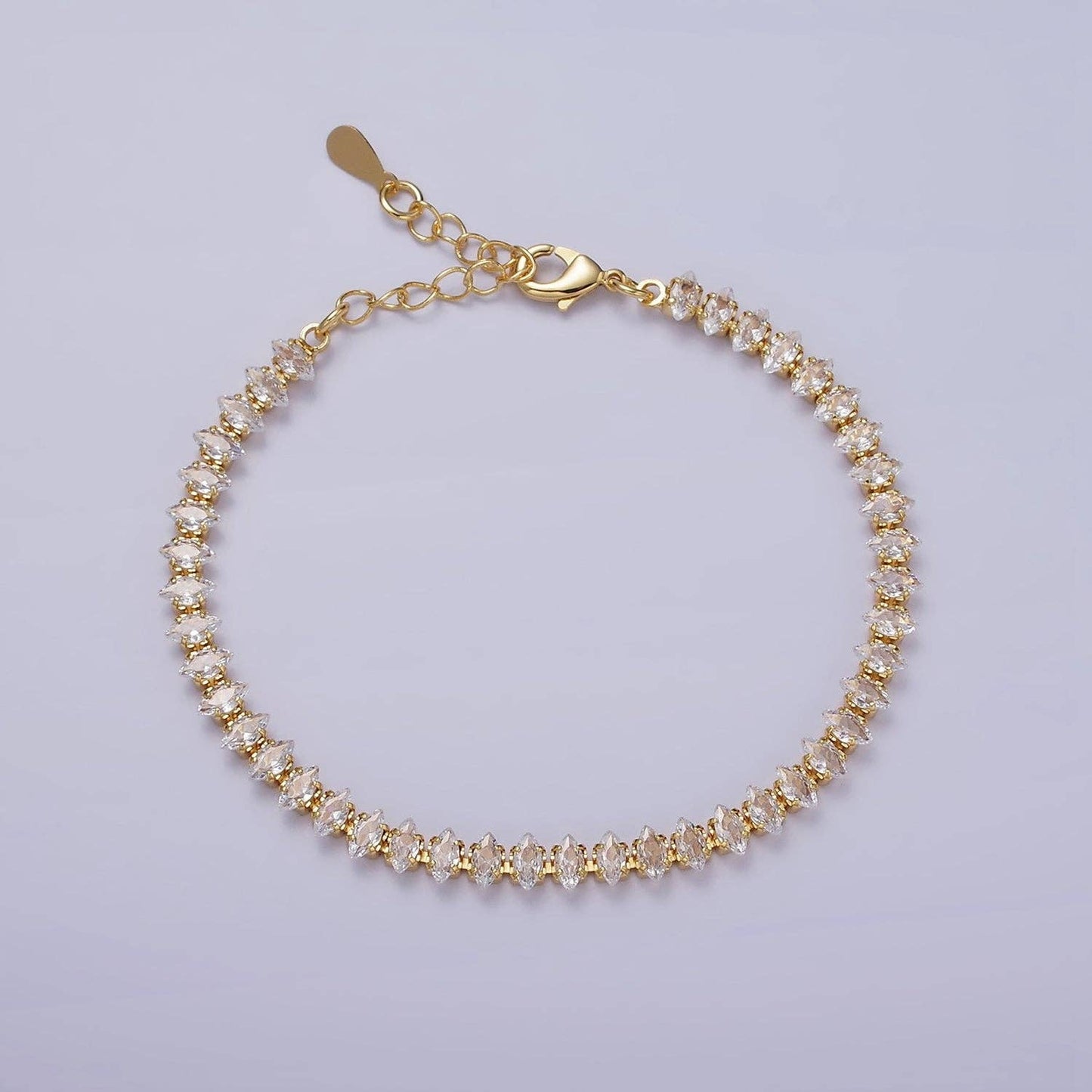 Marquise CZ Tennis Bracelet 85.00