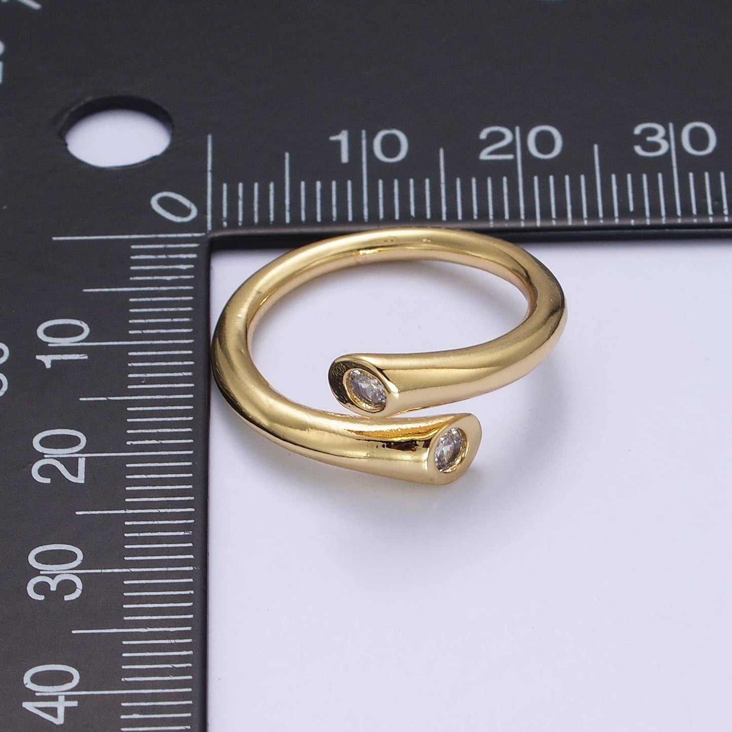 Wraparound CZ Ring 50.00
