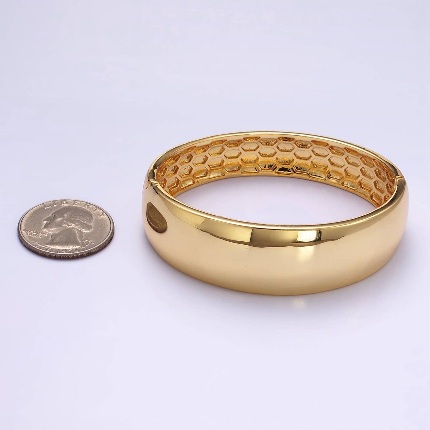 Chunky Hinged Cuff Bracelet 120.00