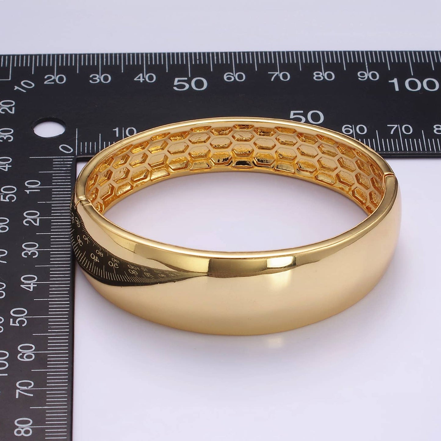Chunky Hinged Cuff Bracelet 120.00