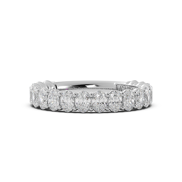 AVA Couture Oval Diamond 3/4-way Band 6843.00