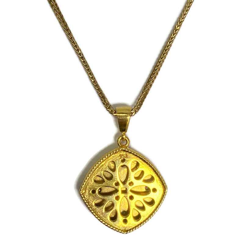 Diamond 18KY Greek Necklace 6950.00