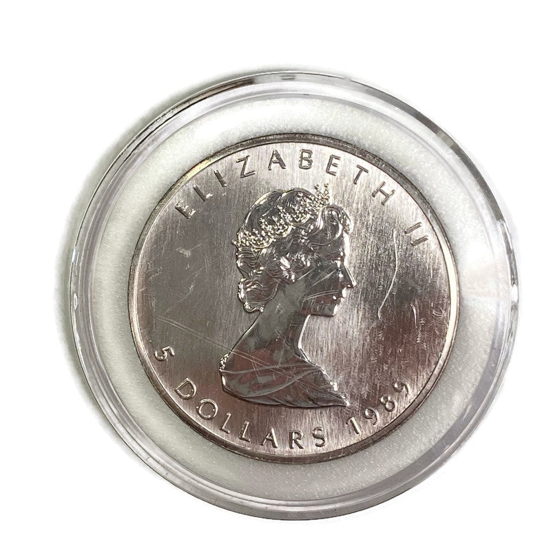 Canada Elizabeth II 5 Dollars Silver Coin 80.00
