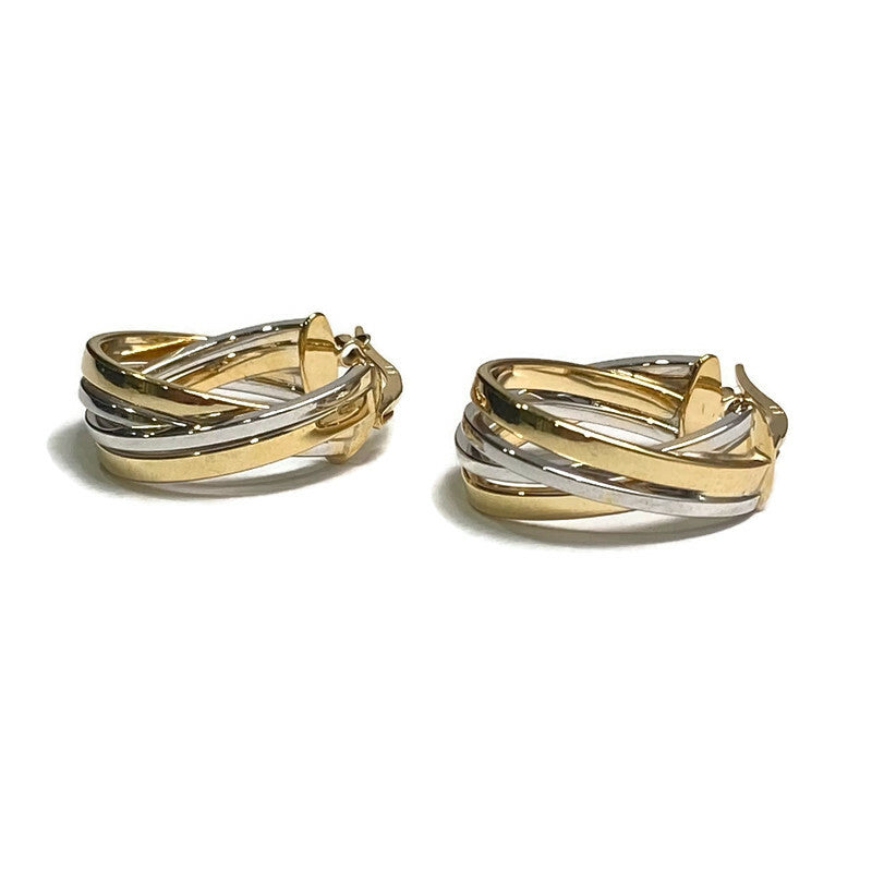 Hoops 14K Two Tone 600.00