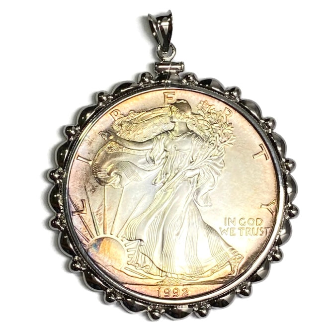 Walking Liberty One Dollar Coin Pendant 170.00