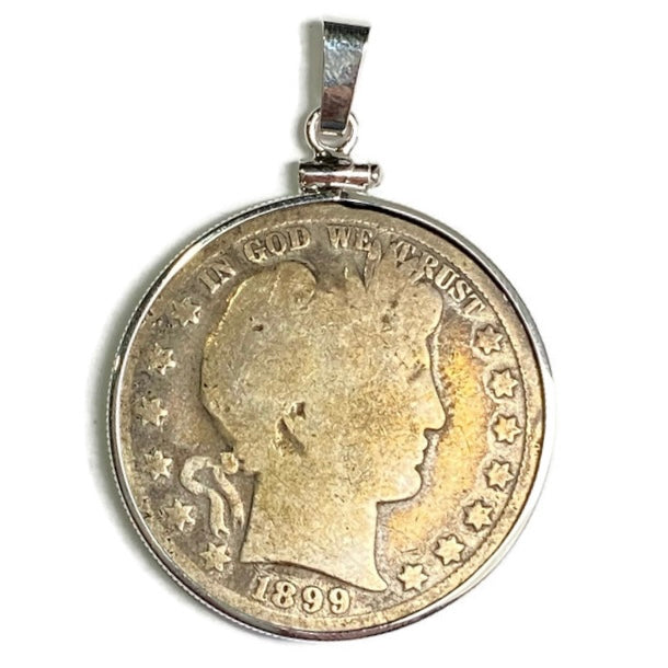 Half Dollar Coin Pendant 85.00