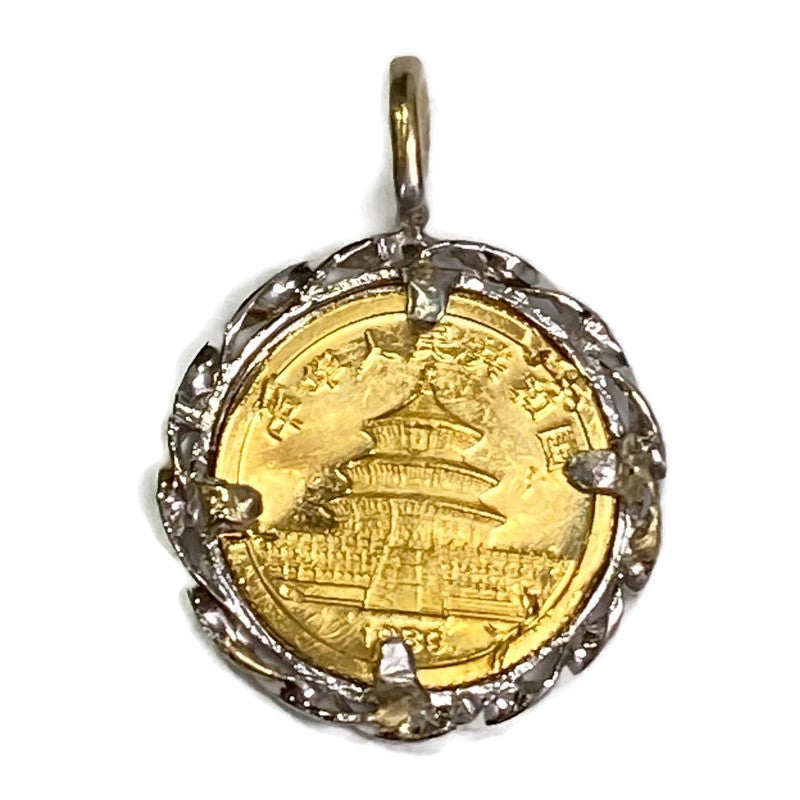 Gold Yuan Panda Coin Pendant 475.00