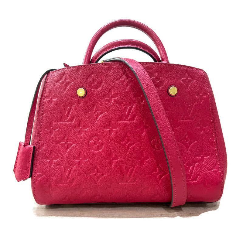 LV A Condition Montaigne BB Empreiente Red 2595.00