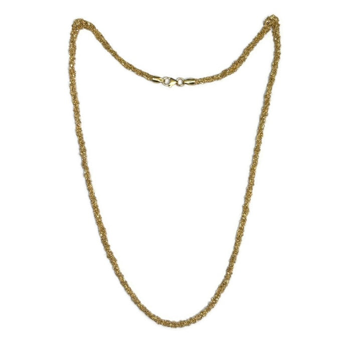 Twisted Yellow Gold Chain 2045.00