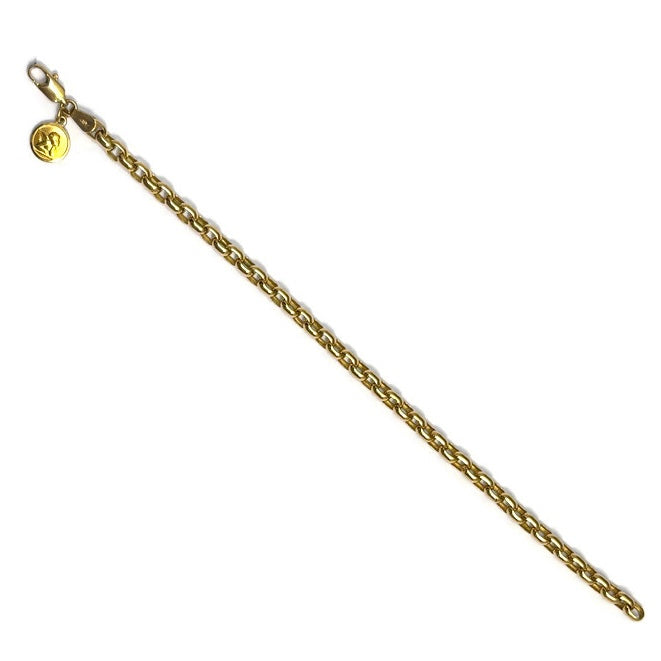 Yellow Gold Chain Bracelet 1895.00