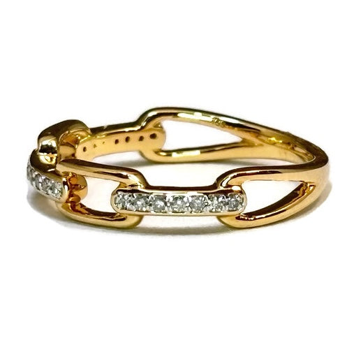 Diamond Paperclip Ring 1480.00