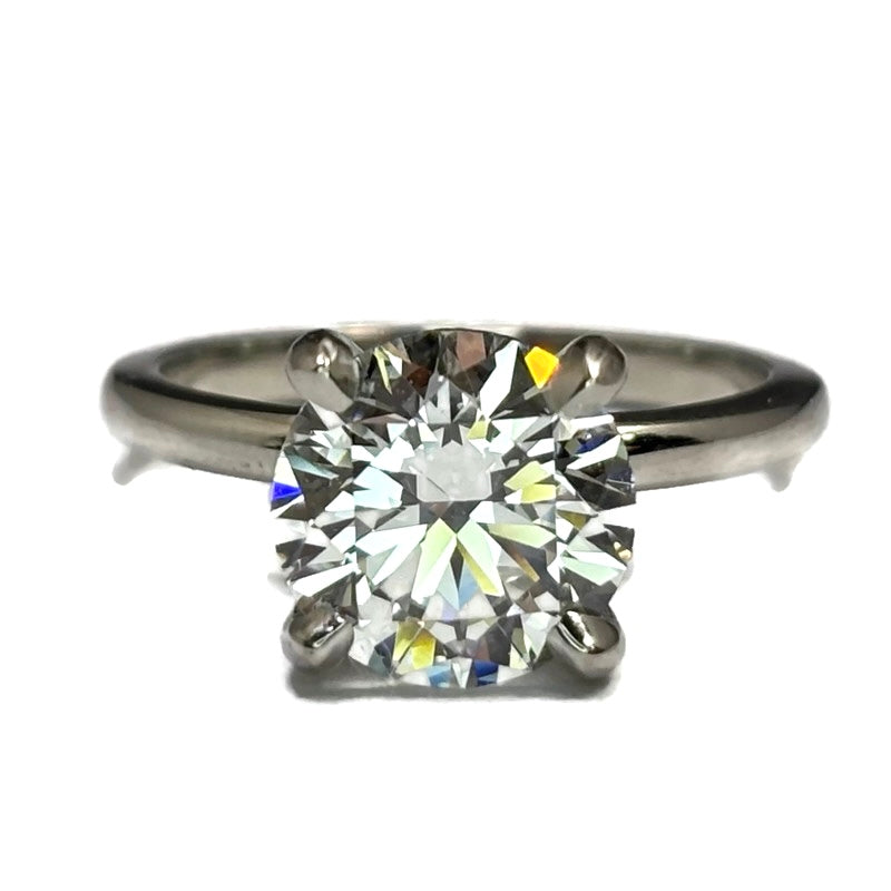 3.0cts CVD Diamond and Platinum Ring 9000.00
