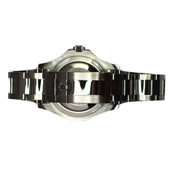 Stainless Steel Dark Rhodium Dial with Blue Hands Yacht-Master Rolex 15800.00