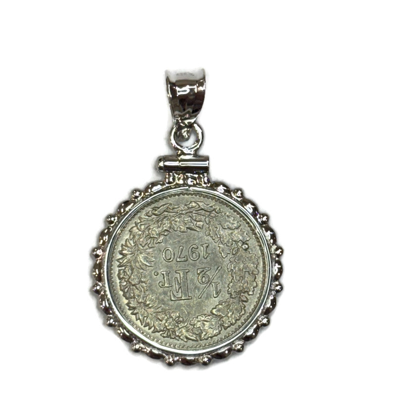 1974 Elizabeth II Canada Five Cents Coin Pendant 60.00