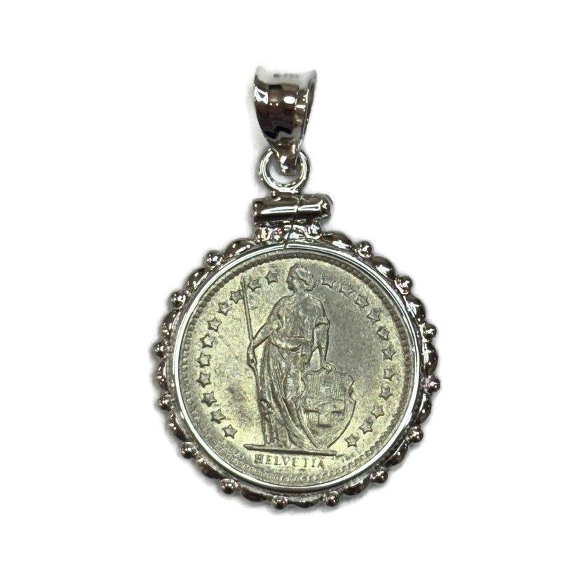 1974 Elizabeth II Canada Five Cents Coin Pendant 60.00
