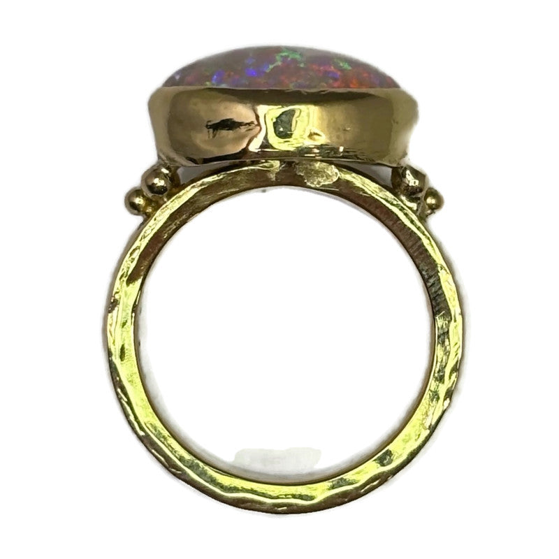 18K yellow Gold and Opal Ring 4200.00
