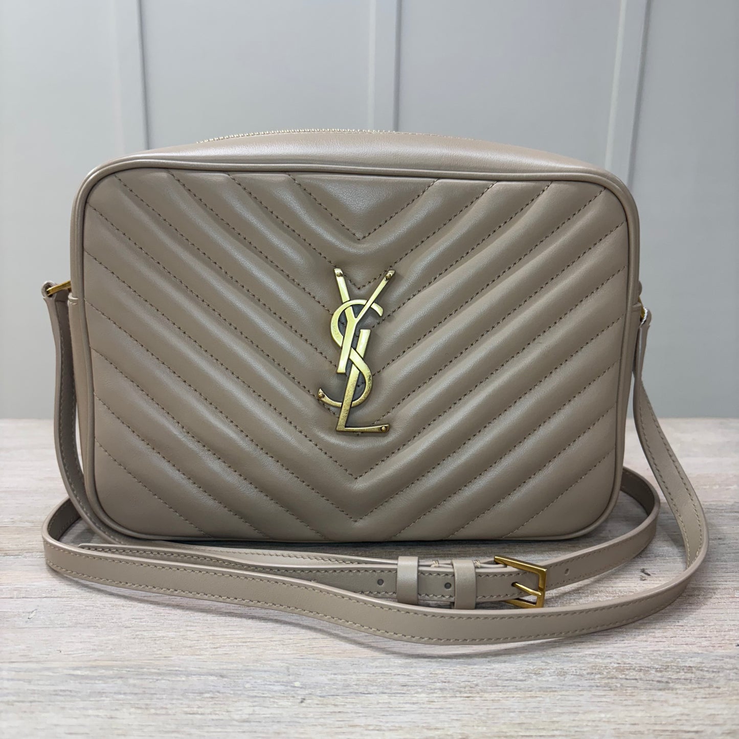 YSL Camera Bag Beige 1595.00