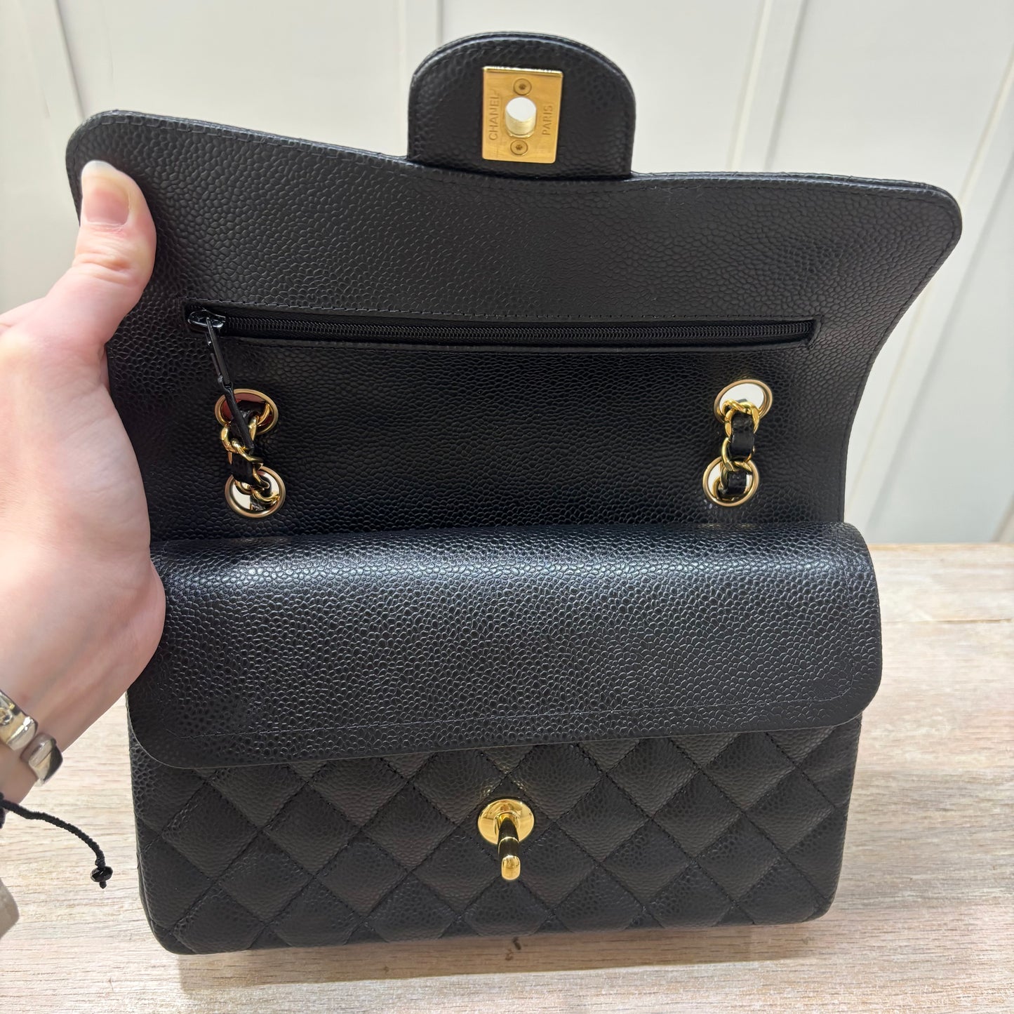 Chanel Maxi Classic 11.12 Caviar 7595.00