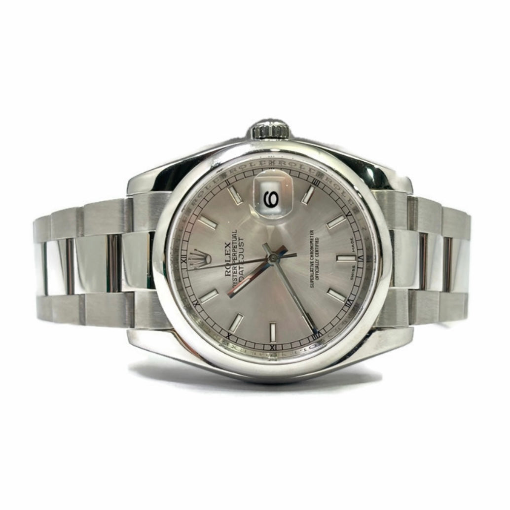 Stainless Steel 39mm Datejust Rolex 10500.00