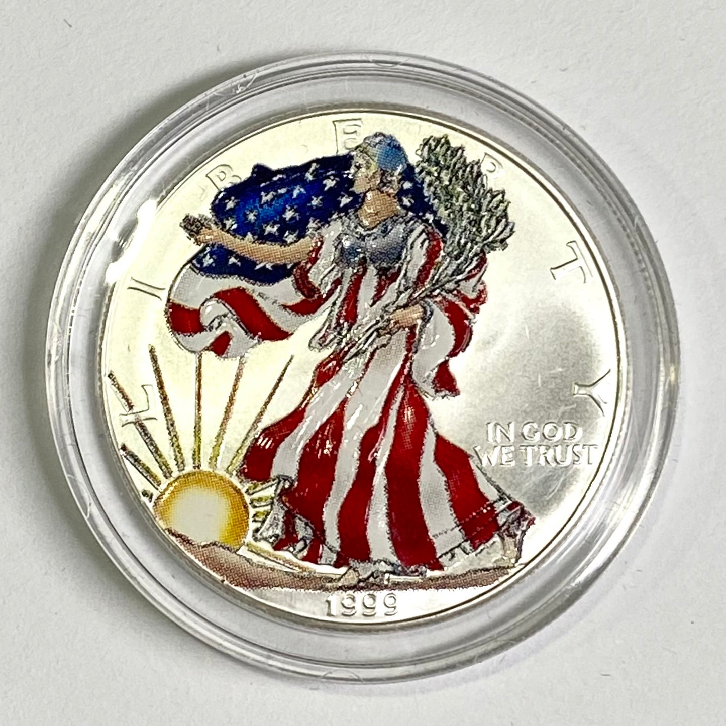 1999 Painted Silver Dollar 300.00