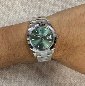 Stainless Steel 41mm Datejust Rolex 14800.00