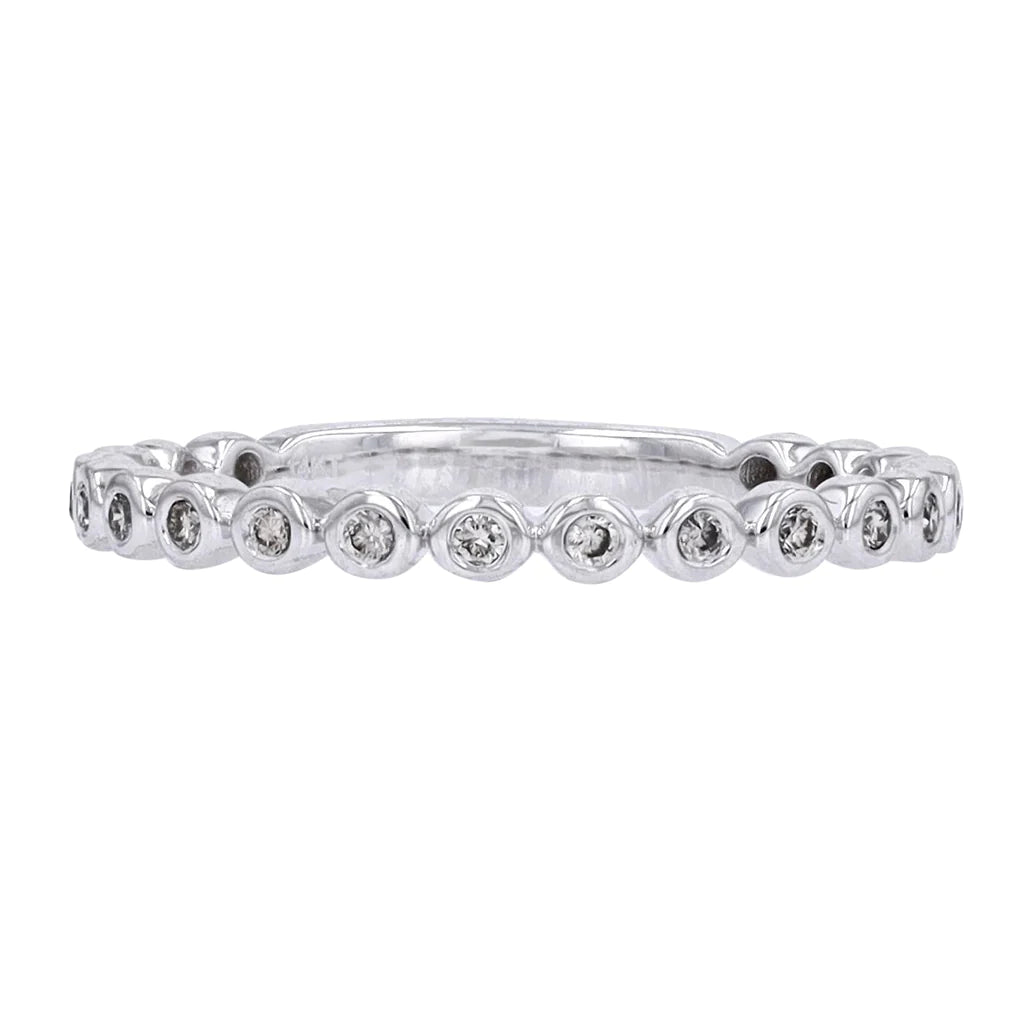 Diamond Bezel Stacking Band 14k 1230.00