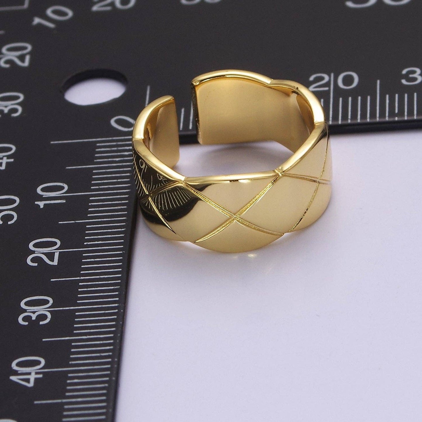 Chunky Wide Band Statement Ring 60.00
