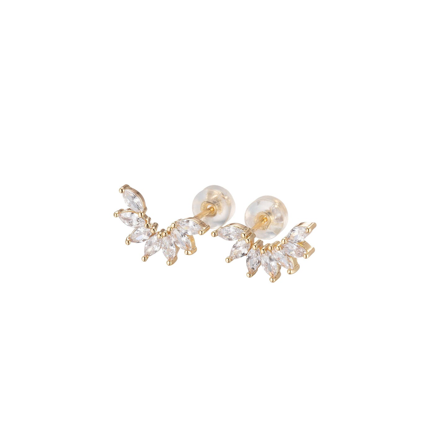 Marquise Stud CZ Earring 45.00