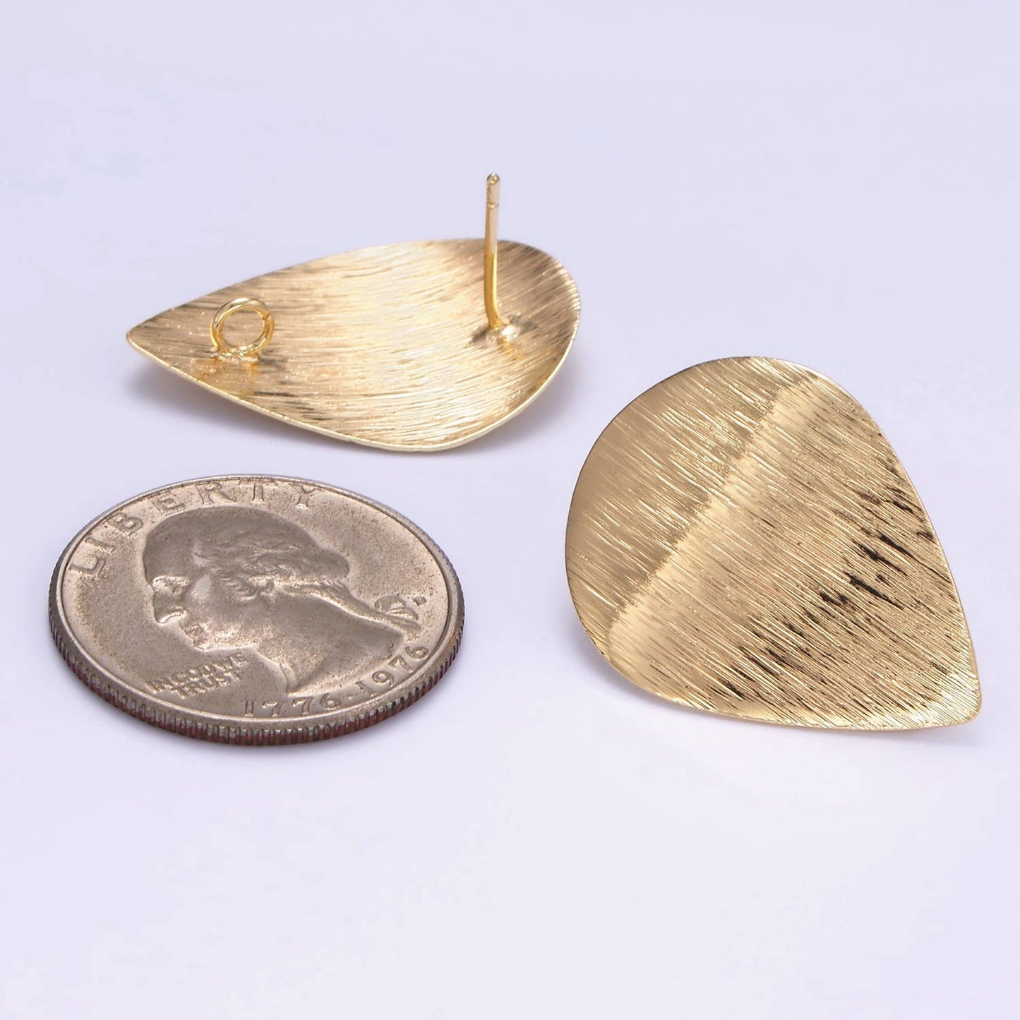 Teardrop Stud Earrings 60.00
