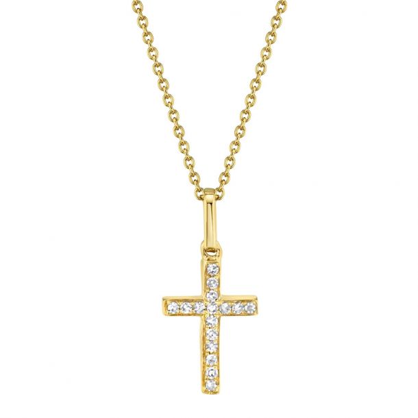 Diamond Cross 14ky 1/5ct tw. 725.00