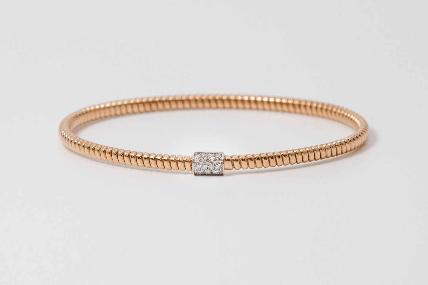 Antonio Papini Antonio Papini Italian Bangle with Diamond 18ky 3500.00