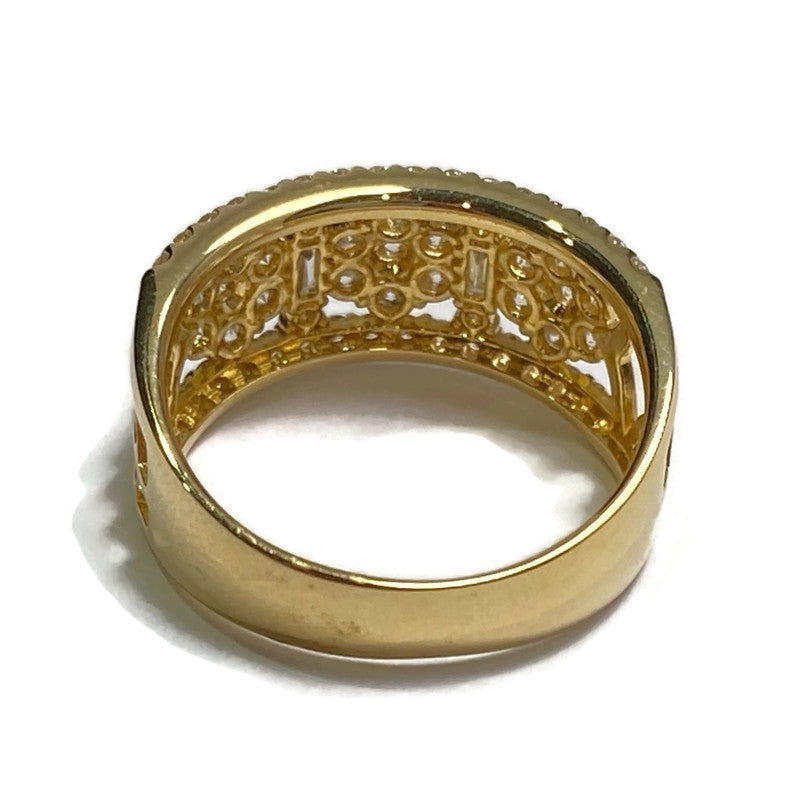 18K Yellow Gold and Diamond Band 5800.00