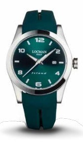 LOCMAN Island Solo Quartz Green Strap 315.00