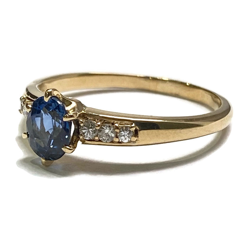 Sapphire and Diamond 18ky Ring 3200.00
