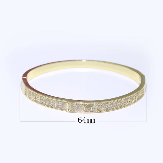 Micro Pave Bangle 95.00