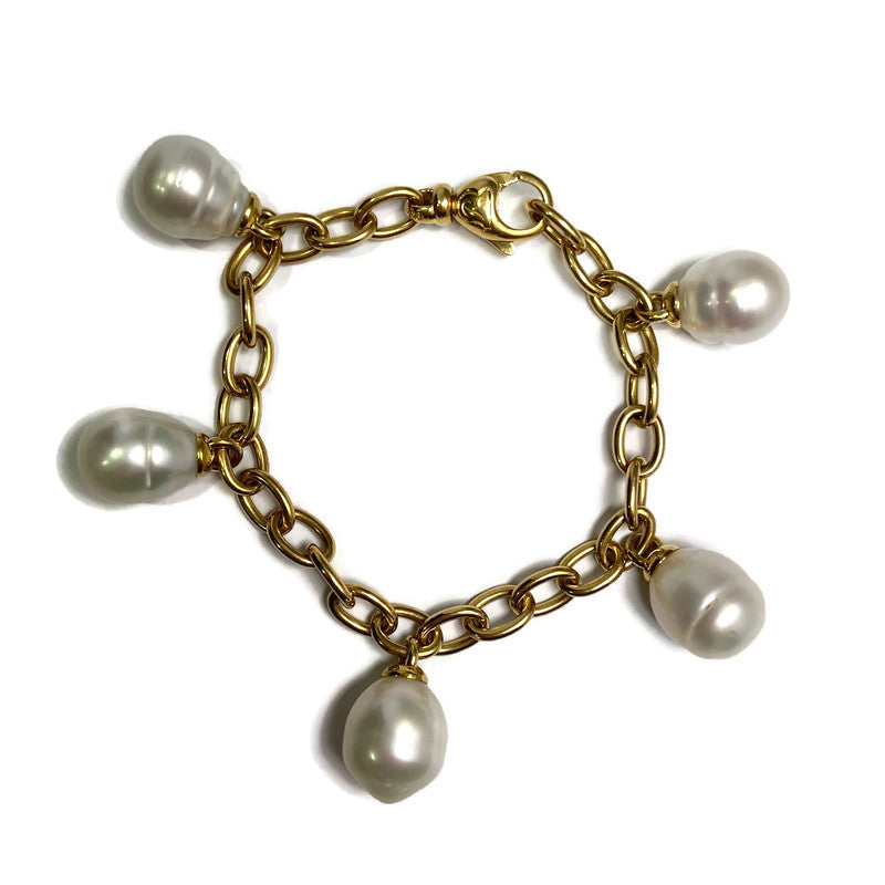 Gold Paspaley Pearl Bracelet 18k 4900.00