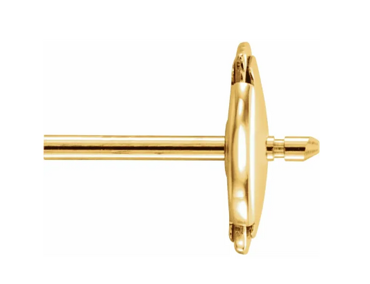 Guardian Backs and Post Yellow Gold 153.20