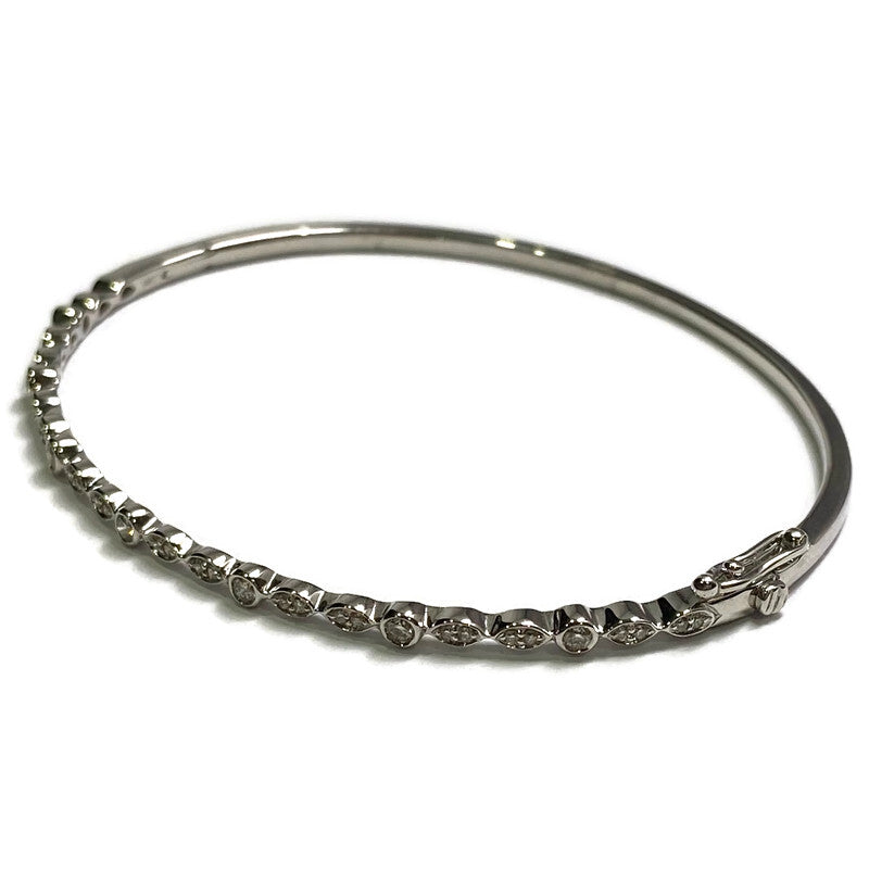 Diamond Hinge Bangle Bracelet 1/3ct 6.75" 1600