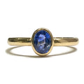 Blue Sapphire 14KY Bezel Ring 2000.00