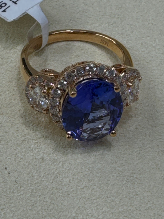 Tanzanite & Diamond Ring 8200.00