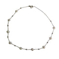 White FW Pearl Station Necklace 60.00