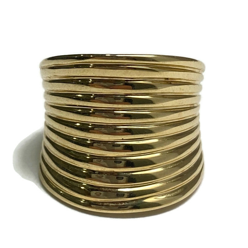 Italian Wide 14k Gold Band 1495.00