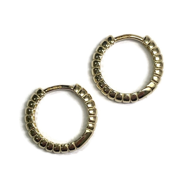 Hoop Earrings 14KY  540.00